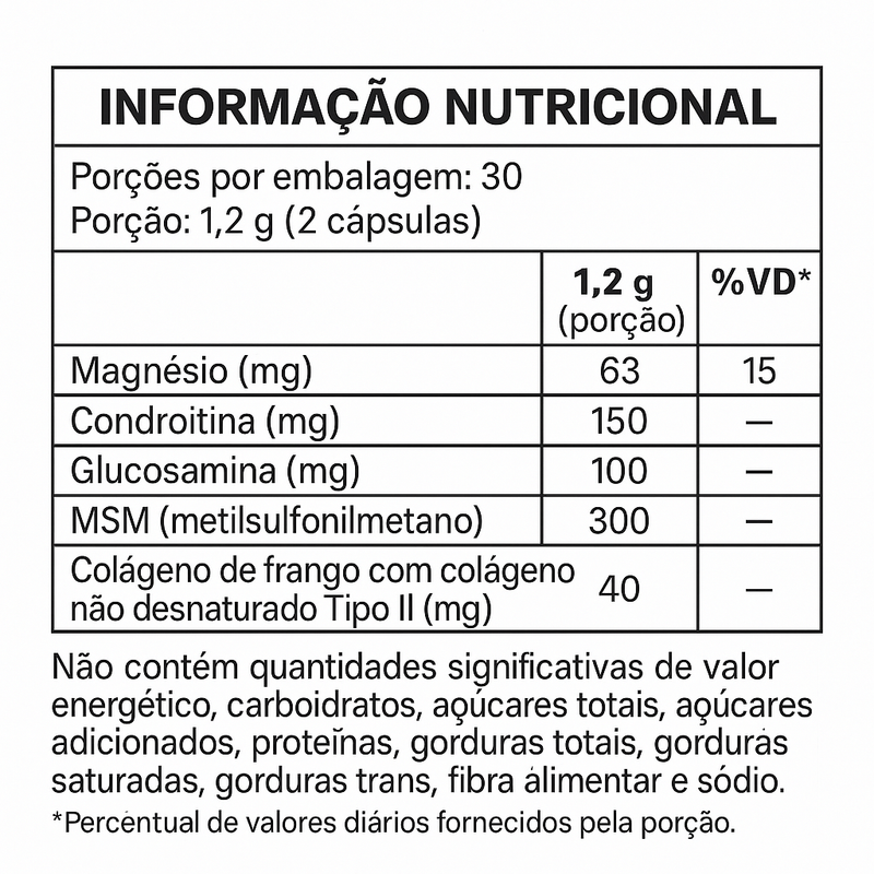 Flex Sensor Condro C/60 Cápsulas - Qualy Nutri