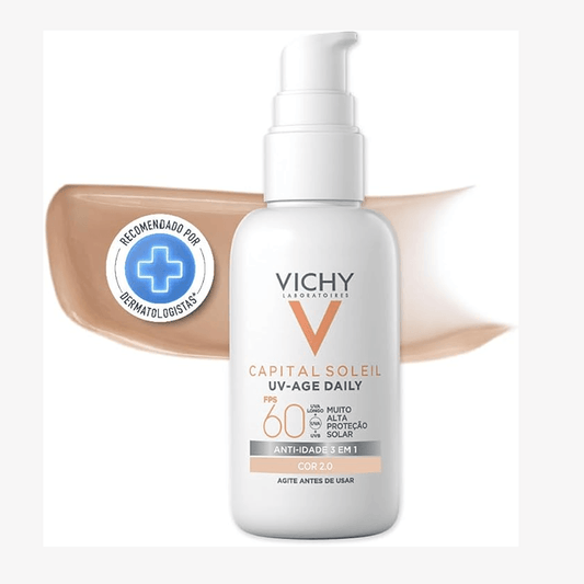 Protetor solar Vichy UV-Age Daily FPS 60 Cor 2.0 40g
