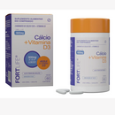 Cálcio + Vitamina D3 1600mg 60 Comprimidos Fortlife Sem Sabor