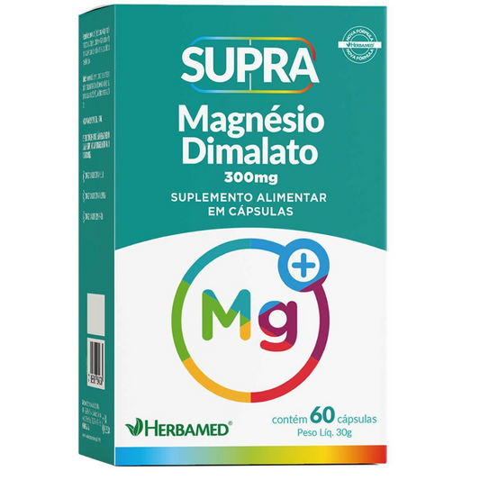 Supra Magnésio Dimalato 400mg C/60 Cápsulas