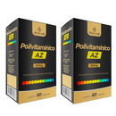 Kit C/2 Polivitamínico AZ C/60 Cápsulas - Gold Lab