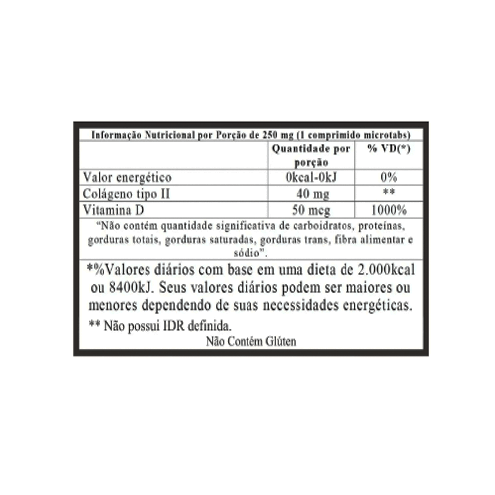Articulah Colágeno Tipo II 40MG C/30 Comprimidos
