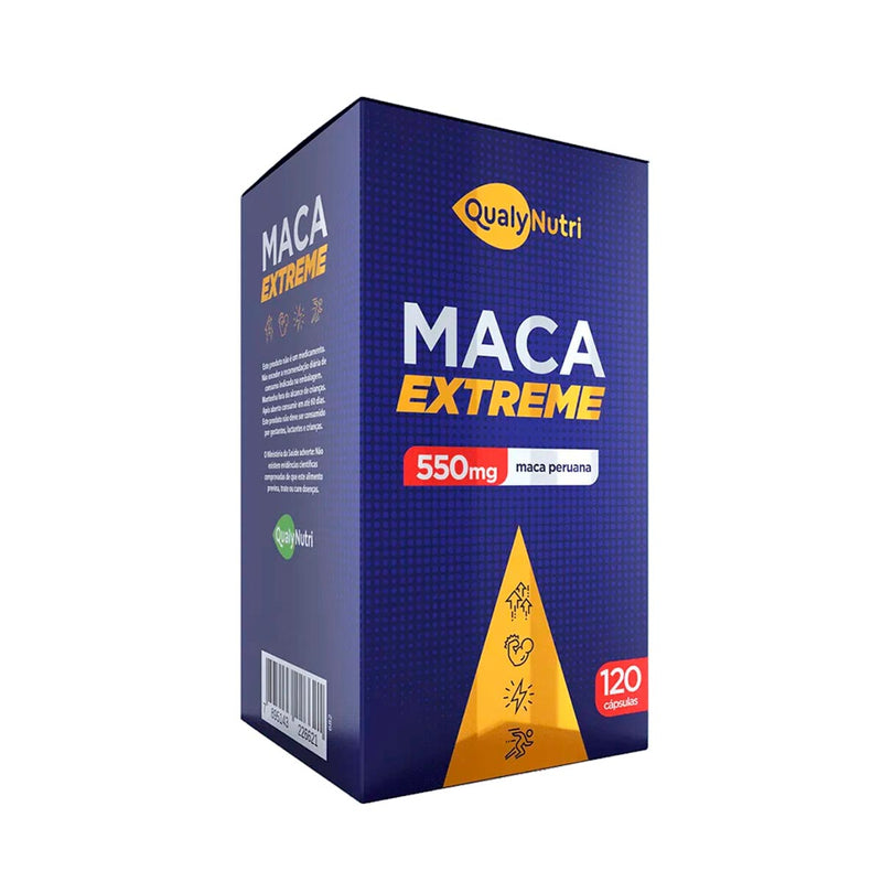 Maca 550mg C/120 Cápsulas - Qualy nutri