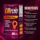 Lib Feno Mulher 500mg Saponinas + Taurina 60 cápsulas Vita Blue