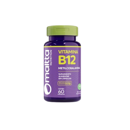 Vitamina B12 metilcobalamina C/60 Cápsulas - Maltta