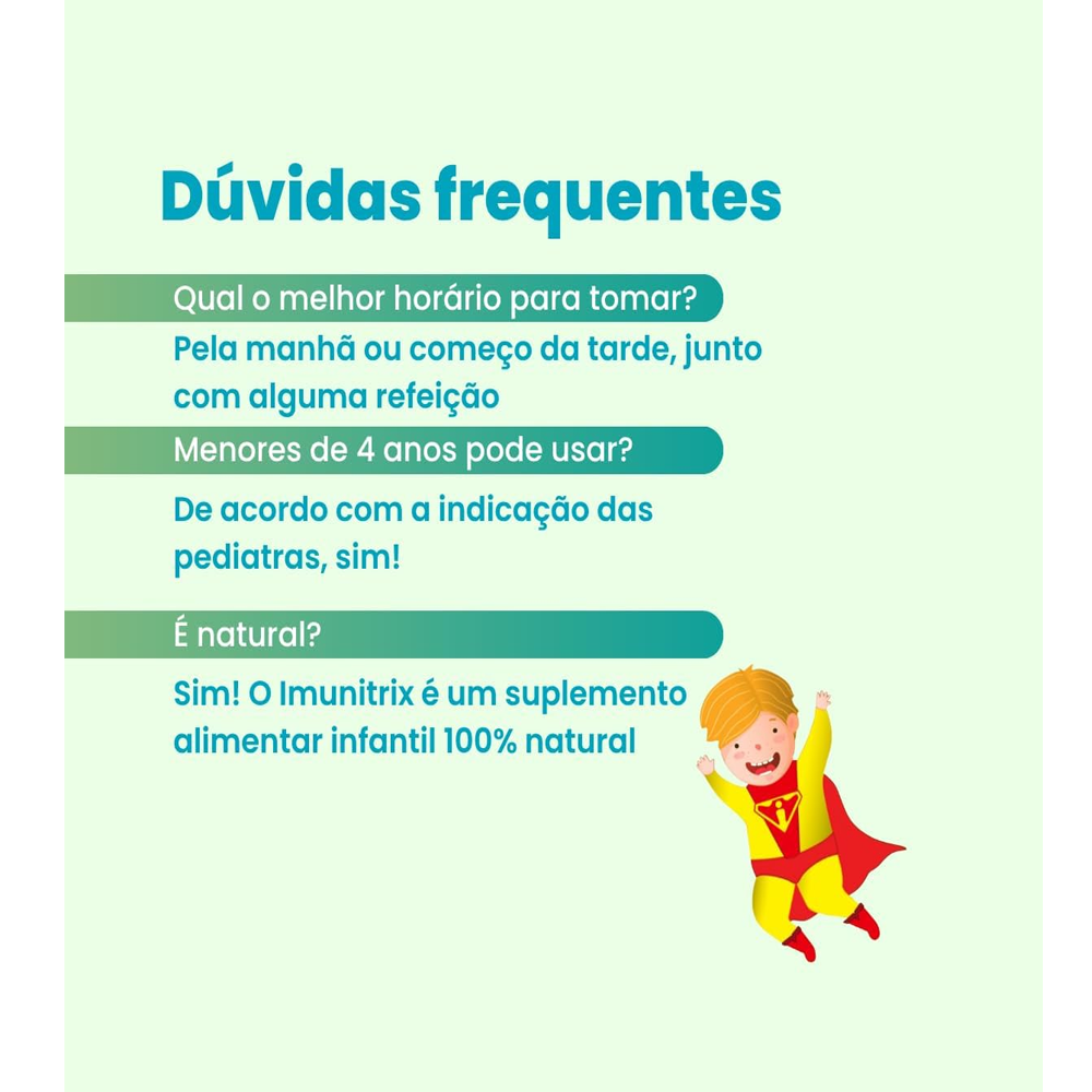 Imuni Trix kids Morango Solução 30ml - Flora Nativa