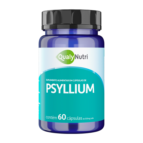 Psyllium C/60 Cápsulas - Qualy Nutri
