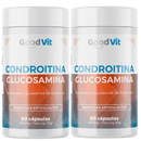 Kit C/2 Condroitina Glucosamina 500mg C/60 Cápsulas - Good Vit