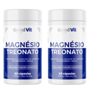 Kit 2x Magnésio Treonato Memória Sono com 60 Cápsulas - Good Vit
