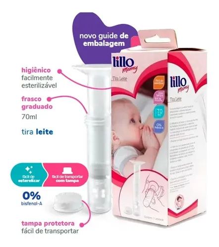 Lillo Mamy Tira-Leite Manual – Praticidade e Conforto na Amamentação
