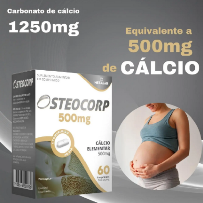 Kit 2x Osteocorp 500mg Com 60 Comprimidos
