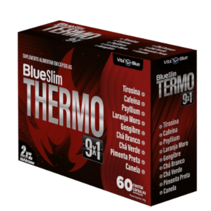 Blue Slim Thermo 9x1 C/60 Cápsulas - Vita Blue