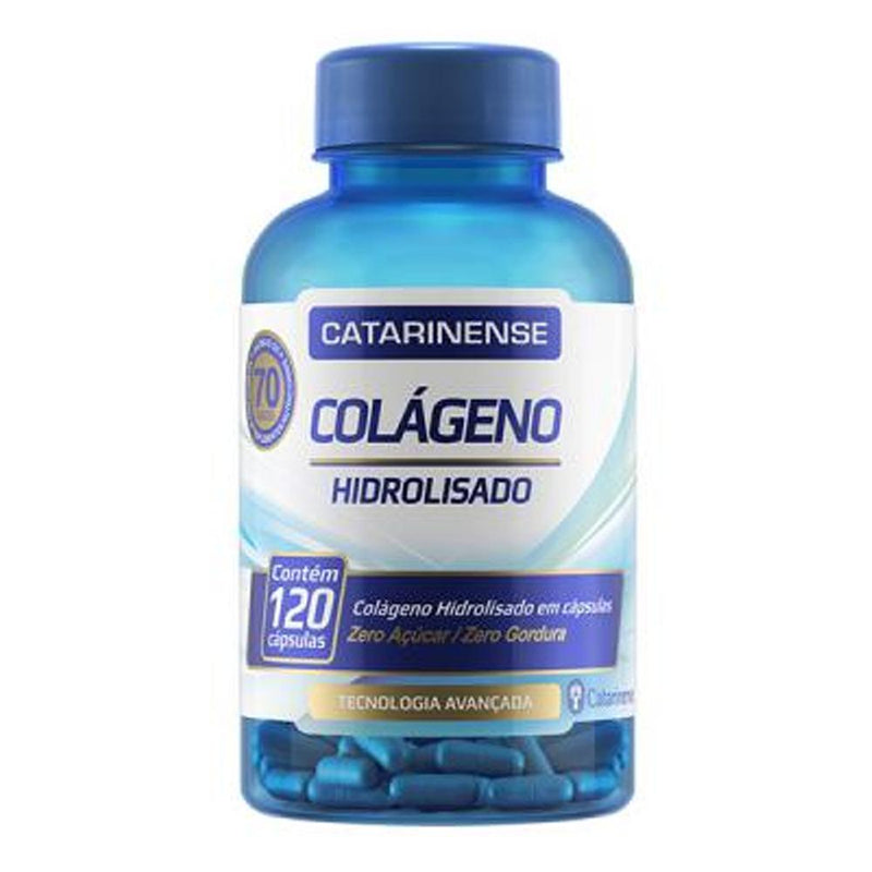 Colágeno Hidrolisado C/120 Cápsulas - Catarinense
