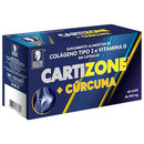 Cartizone Colágeno + Cúrcuma Tipo II 500mg com 60 Cápsulas