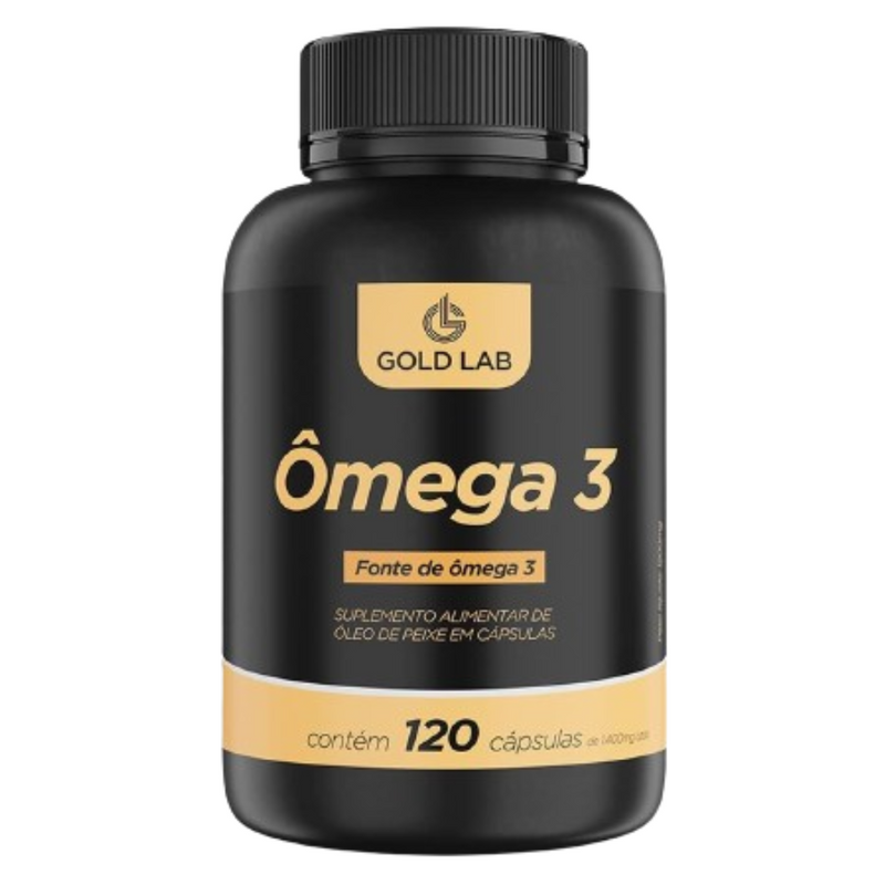 Ômega 3 C/120 Cápsulas - Gold Lab