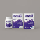Kit 2 Imecálcio Cálcio D3 600+400mg C/60 Cápsulas - Nutivit