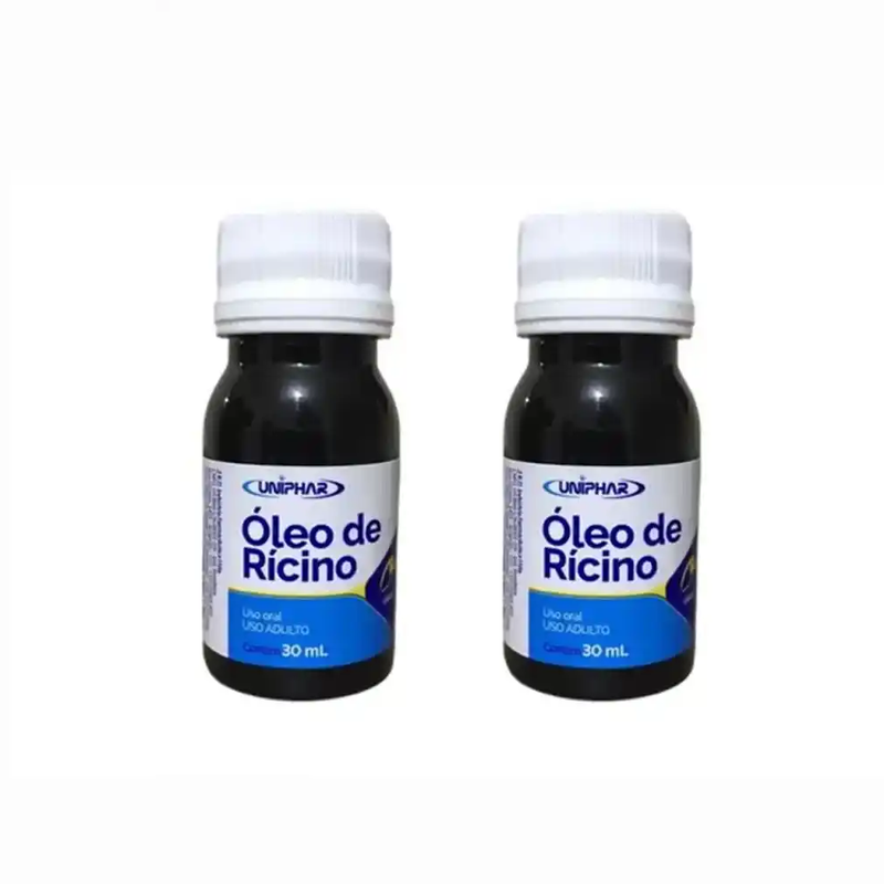 Kit 2 Óleo de Rícino Solução 30ml Uniphar
