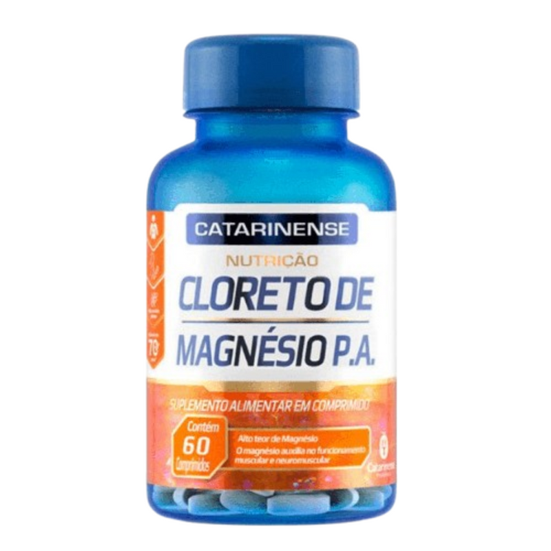 Cloreto de Magnésio P.A C/60 Comprimidos - Catarinense