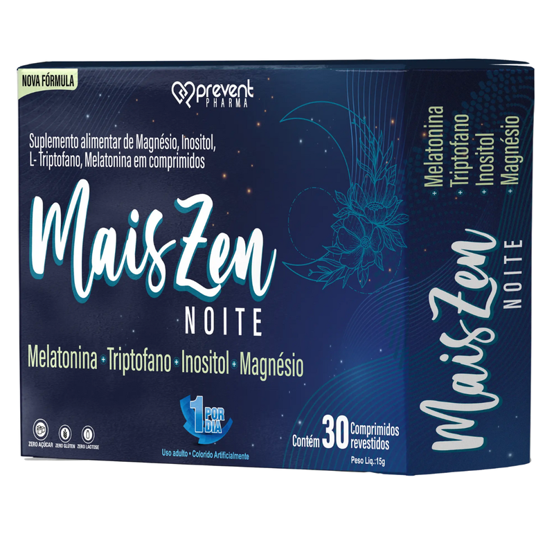 Mais Zen Noite C/30 Comprimidos - Prevent Pharma