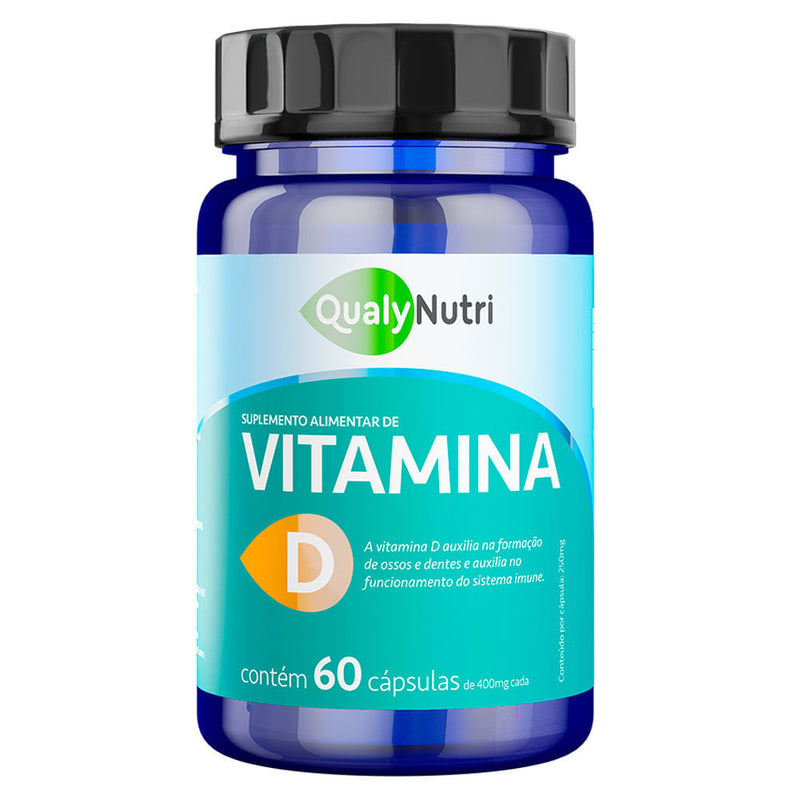 Vitamina D C/60 Cápsulas - Qualy Nutri