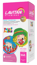Lavitan Kids Solução Oral Sabor Tutti Frutti 240ML