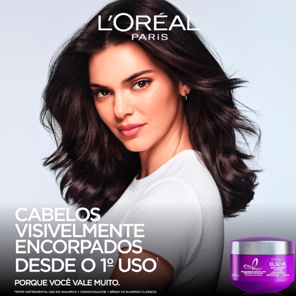 L'Oréal Paris Elseve Collagen Lifter Tratamento Efeito Teia Resgate de Massa - 300g