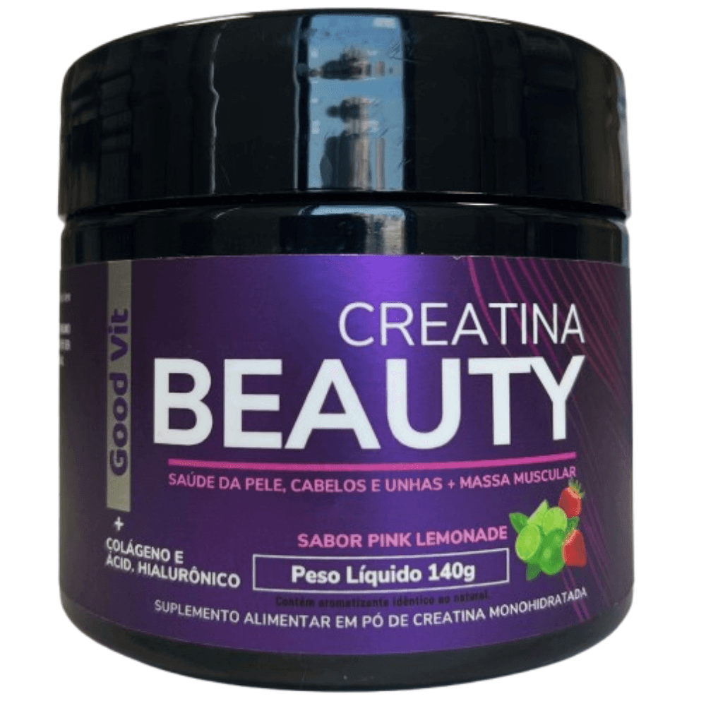 Creatina Beauty Sabor Pink Lemonade 140 Gramas - Good Vit