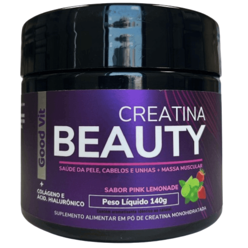 Creatina Beauty Sabor Pink Lemonade 140 Gramas - Good Vit
