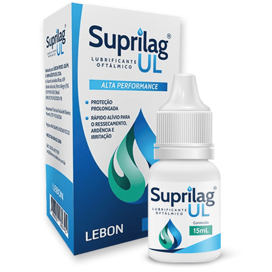 Kit C3 Suprilag UL Colírio 10mL Alívio para Olhos Secos e Irritados