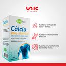 Cálcio+Vitamina D3 600mg c/60 Comprimidos - Qualy Nutri
