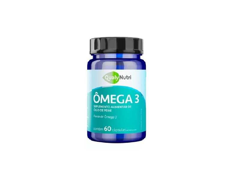 Ômega 3 C/60 Cápsulas - Qualy Nutri