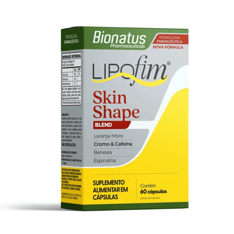 Lipofim Skin Shape Blend C/60 Cápsulas - Bionatus