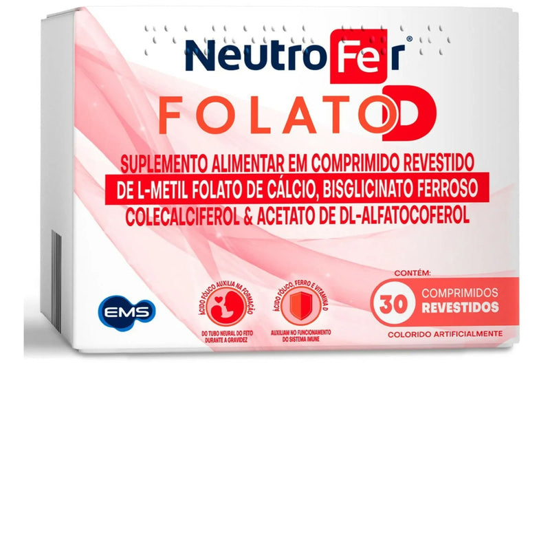 NeutroferFer FOLATO D C30 Comprimidos Revestidos