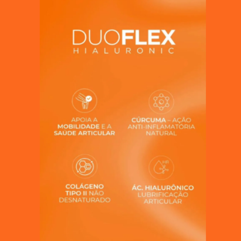 Duoflex Hialurônico Saúde das Articulações C/60 Cápsulas - Good Vit
