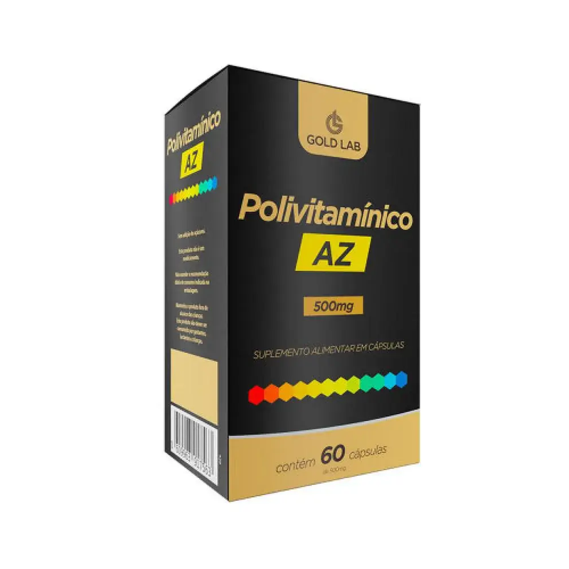 Polivitamínico AZ C/60 Cápsulas - Gold Lab