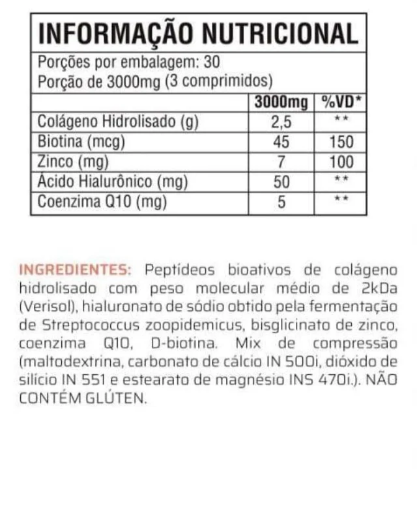 Colágeno Dherma Verisol 90 Comprimidos Pele Firme e Saudável – Good Vit
