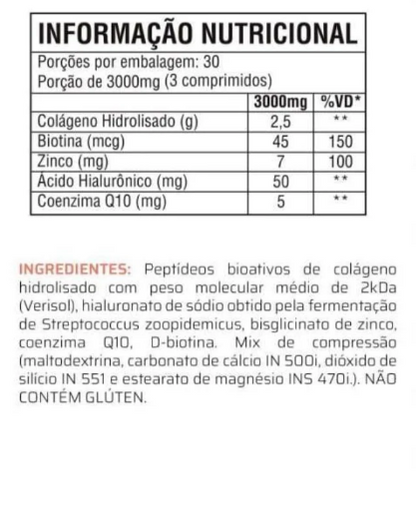 Colágeno Dherma Verisol 90 Comprimidos Pele Firme e Saudável – Good Vit