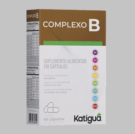 Complexo B 60 Cápsulas – Energia e Bem-Estar Diário - Katiguá