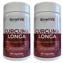 Kit C/2 Curcuma Longa C/60 Cápsulas - Good Vit