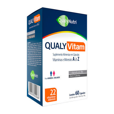 Qualy Vitam A a Z C/60 Cápsulas - Qualy Nutri