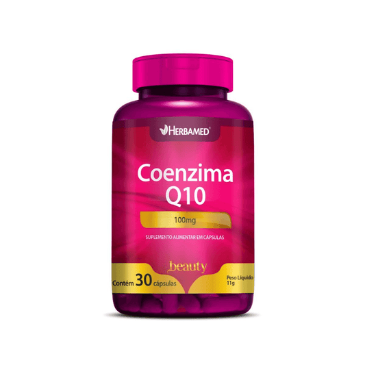 Coenzima Q10 100mg 30 Cápsulas - Herbamed
