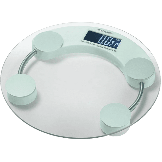 Balança Digital Multilaser Digital Eatsmart Lcd Vidro