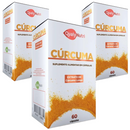 Kit C/3 Cúrcuma Longa C/60 Cápsulas - Qualy Nutri