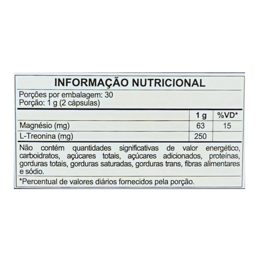 Supra Treonato C/60 Cápsulas- Herbamed