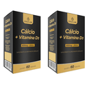Kit C/2 Cálcio + Vitamina D3 C/60 Cápsulas - Gold Lab