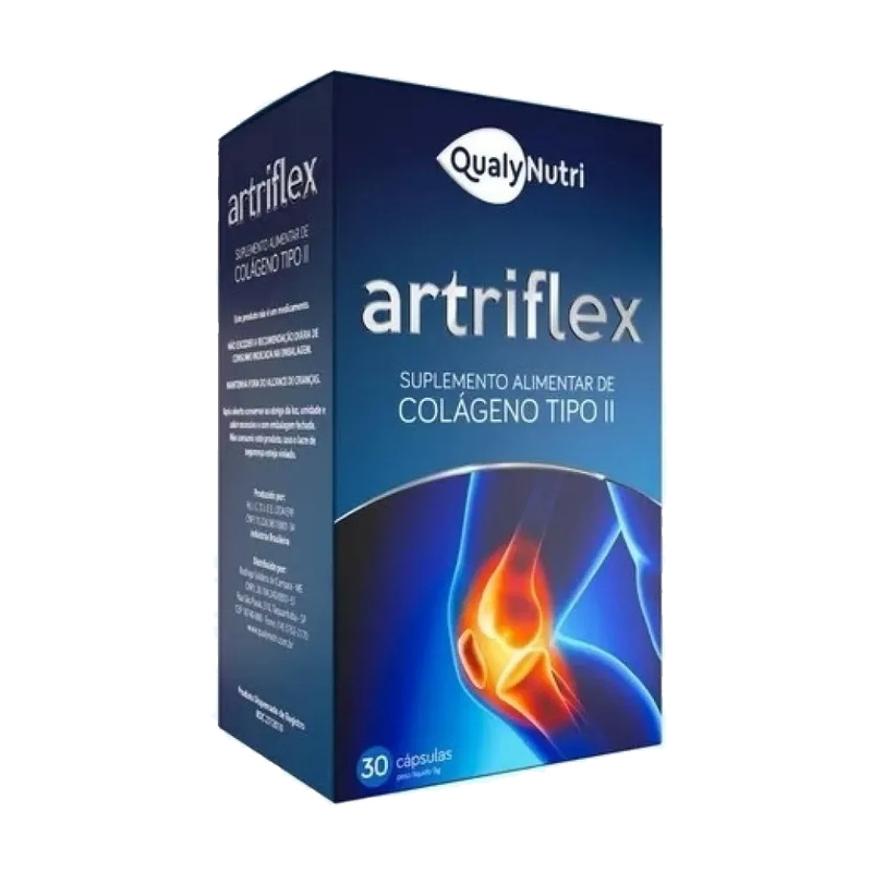 Artriflex Colágeno Tipo II 40mg C/30 Cápsulas - Qualy Nutri