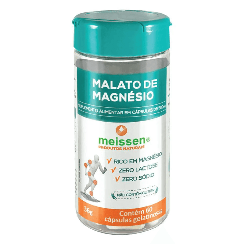Malato de Magnésio C/60 Cápsulas - Meissen