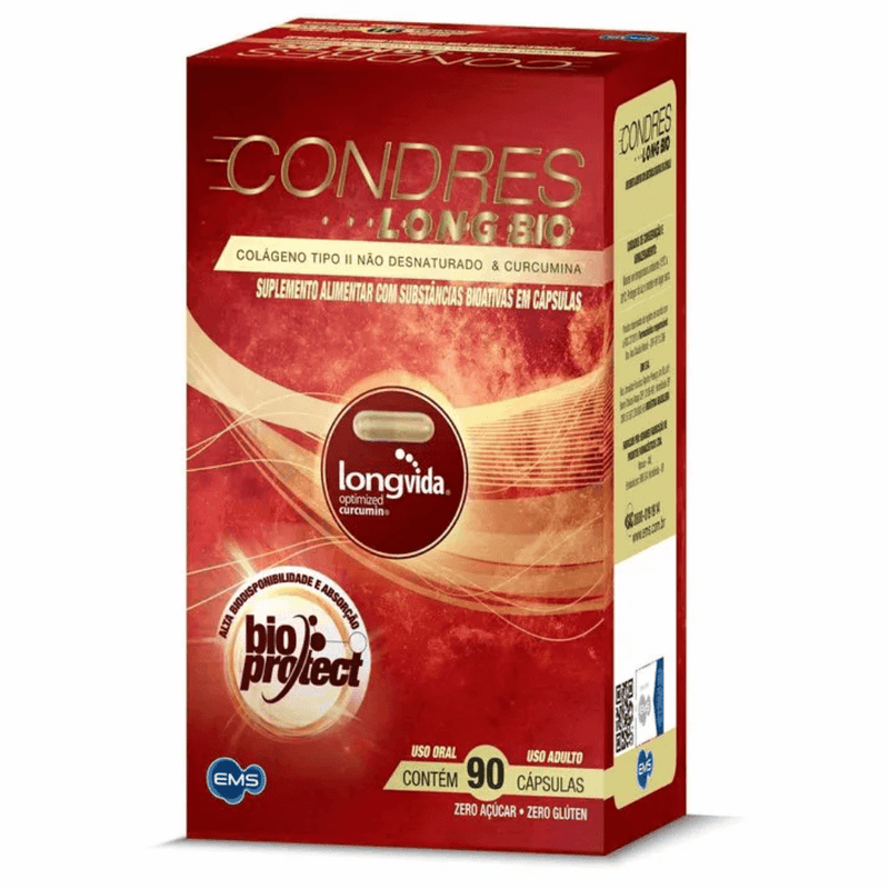 Condres Long Bio C/90 Cápsulas - EMS