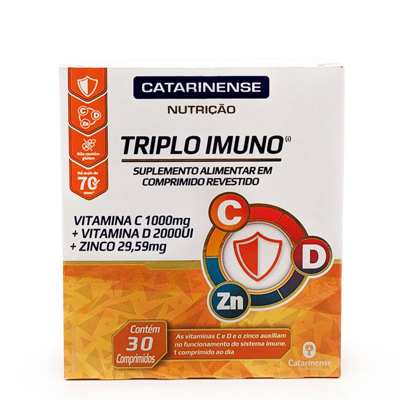 Triplo Imuno - 30 Comprimidos - Catarinense