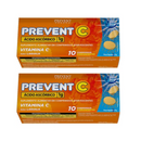 Kit C/2 Prevent C Sabor Laranja C/10 Comprimidos Efervercentes - Prevent Pharma